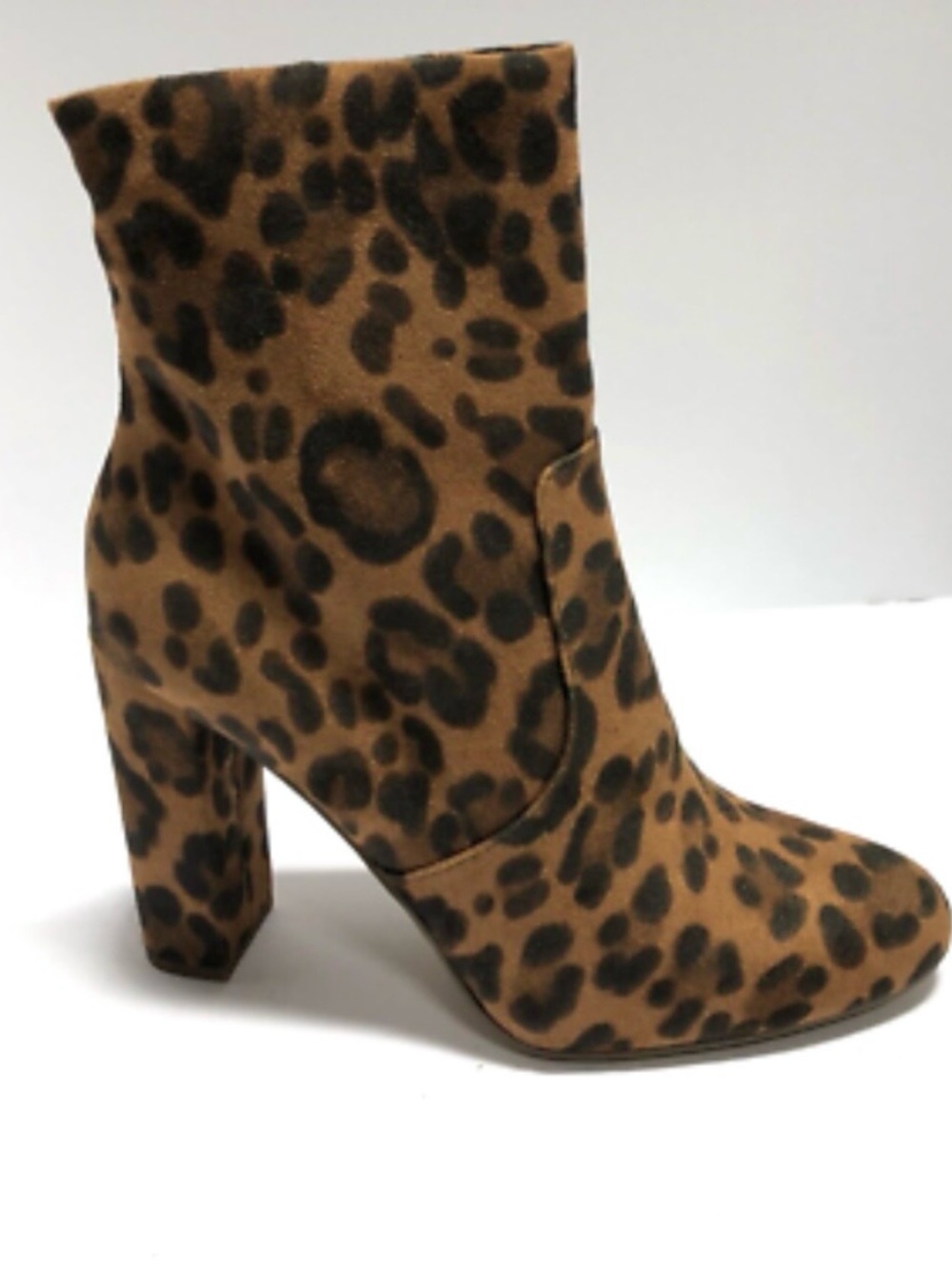 Steve Madden Editor Leopard Print Women's Ankle Boot - 8